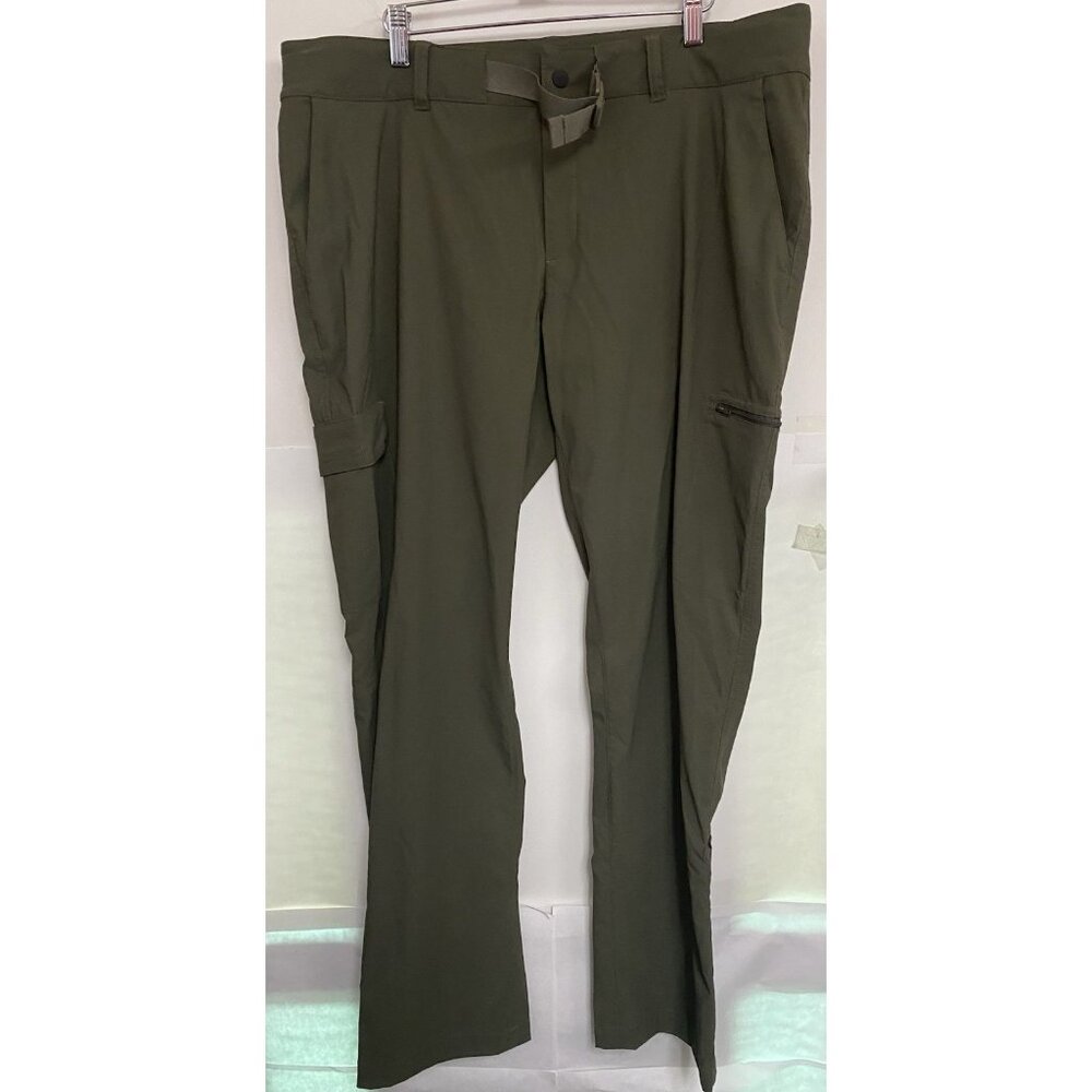 The North Face Paramount Pants Women’s Khaki Hiking Outdoor Roll-up Legs Khaki